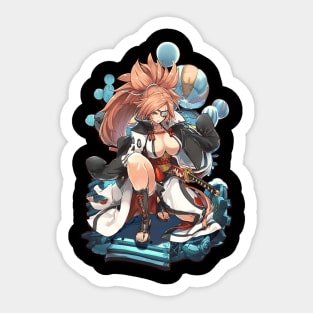 Baiken Guilty Gear Sticker